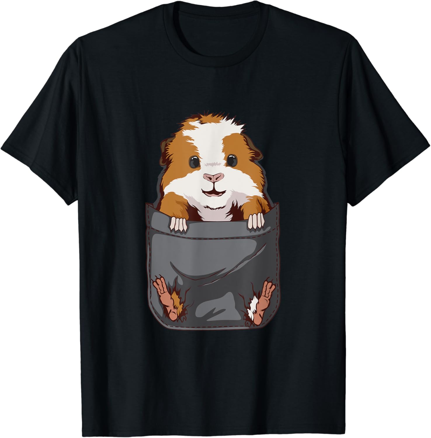 Guinea Pig Big Pocket Animal Cavy Clothes Guinea Pig T